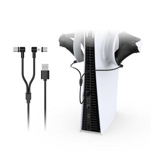Câble de charge USB-C 2-en-1 DOBE pour PSVR2 et <span class=keywords><strong>PS5</strong></span> (matériau ABS) - Product Image 5
