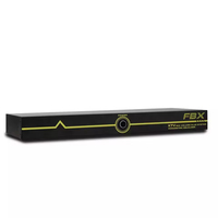 Système de microphone KTV FBX, système audio professionnel en métal avec suppresseur de rétroaction et processeur de karaoké numérique