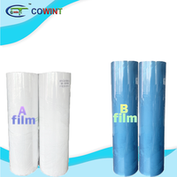 Cowint dtf uv transferts d'encre noël autocollant en métal marquage à chaud feuille de transfert de chaleur film feuille étiquette uv dtf autocollant pour tasses