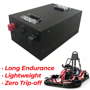 Paket Baterai LiFePO4 48V 60V 72V 80Ah 100Ah 150Ah Daya Andal untuk Balap Go Kart Listrik Birel ART N35-E dan Buggy - Product Image 1