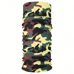 Bandana tactique sans couture unisexe, imprimé camouflage, masque facial, écharpe de cyclisme, cache-cou respirant, protection faciale, foulard de randonnée - Product Image 1