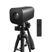 Cámara PTZ Profesional G054K10X con Control Remoto, Micrófono Integrado y Conexión USB Tipo A para Micrófono de Conferencia