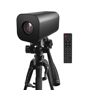 Caméra PTZ professionnelle G054K10X avec télécommande, microphone intégré, connexion USB Type A pour microphone de conférence - Product Image 1