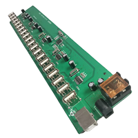 Carte PCBA de contrôle de concentrateur USB 2.0 à 20 ports intégrant l'acquisition de données pour l'extension des appareils industriels et multi-appareils connectés pour la maison intelligente