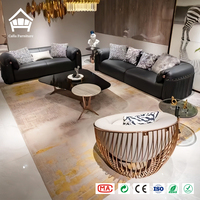 Usine de meubles de luxe sur mesure, ensemble de salon haut de gamme pour agents d'approvisionnement professionnels et entrepreneurs en aménagement intérieur