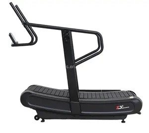 Hot Selling Curved Treadmill Wholesale Commercial Fitness Equipment Running Machine manual curved treadmill