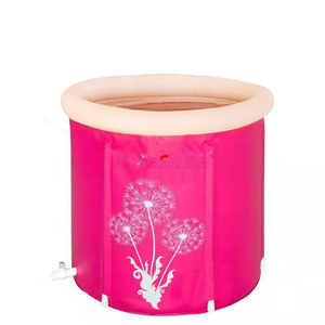 自立型バスルーム折りたたみ式バケットバレルアイスバスタブポータブル折りたたみ式バスタブ大人用のカスタマイズされたアイスバス - Product Image 6