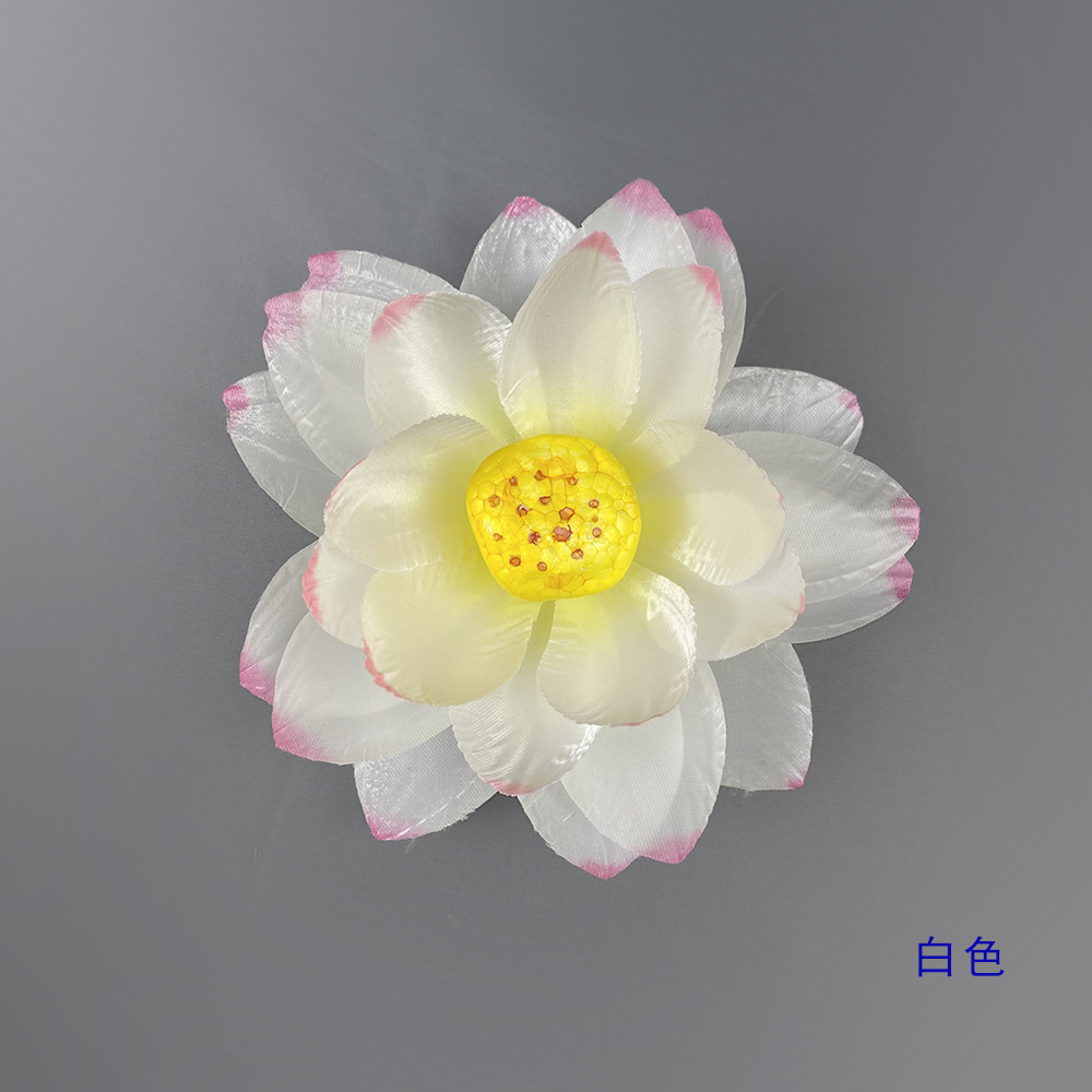 Fleur de lotus 18cm - blanche
