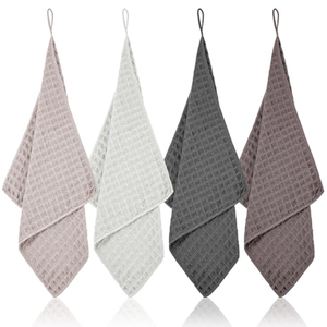 Serviettes de barista en microfibre à motif gaufré pour bar à café, chiffons de nettoyage lavables, séchage rapide, serviettes de cuisine réutilisables pour la vaisselle - Product Image 1