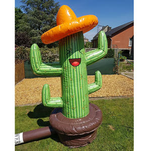 Divertido Juego Inflable de Lanzamiento de Anillos de <span class=keywords><strong>Cactus</strong></span> de PVC, Juego Deportivo Inflable, Juegos Inflables de Carnaval para Eventos Infantiles - Product Image 6