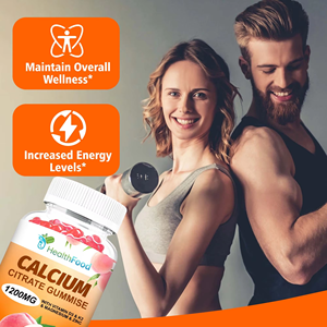 Gomitas de Citrato de Calcio de Alta Calidad con Magnesio y Vitamina K2 para la Salud Inmunológica y Dental de Adultos, Control de Energía - Product Image 5