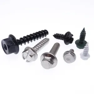 Manufacture Customized Stainless Steel Hex Head Flange Self Tapping Drilling Screws