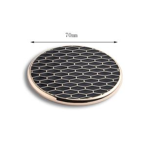 Gold Frame Mini Round Soft Enamel Lady Cosmetic Metal Custom Design Pocket <b>Mirror</b> - Product Image 3