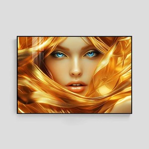 Dipinto di Paesaggio con Diamanti Personalizzato da Foto - Arte Murale di Lusso Ecologica Fatta a Mano con Cornice per Arredamento Soggiorno - Idea Regalo Unica - Product Image 3