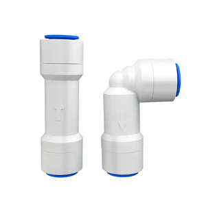 Vanne de retenue droite et coudée 1/4 po pour système de filtration d'eau par osmose inverse (RO) - Accessoires de filtre - Product Image 2