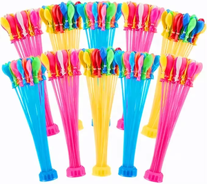 <span class=keywords><strong>Palloncini</strong></span> Multicolore 111 Pezzi, <span class=keywords><strong>Palloncini</strong></span> d'Acqua Autosigillanti a Riempimento Rapido per Tutta la Famiglia, Bambini, Adolescenti, Adulti - Product Image 1