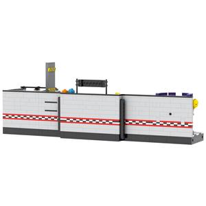 1134 pièces MOC1554 Jeu de construction Midnight Bear Stage Five Nights Freddy Chica Bonnie Foxy Freddy en plastique ABS, jouet de construction DIY - Product Image 6