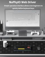 OEM ODM Halo V2 IO Wireless Mechanical Keyboard with PBT Keycaps Hot Swappable Custom Gaming Keyboard Aluminum Alloy Frame RGB B
