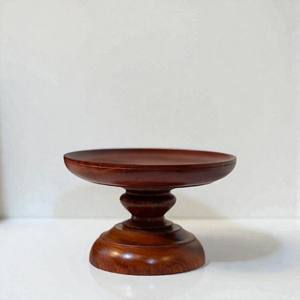 ขาตั้งจานไม้ทำมือ ดีไซน์สวยงาม เป็นมิตรกับสิ่งแวดล้อม หน้าเรียบ ฐานมั่นคง - Product Image 3