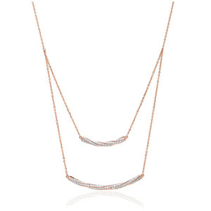 Collar de Oro Rosa de 14 Quilates al por Mayor, 7.530 g de Peso Neto, Proveedor de Joyería Fina Premium B2B, Stock Directo de Fábrica - Product Image 3