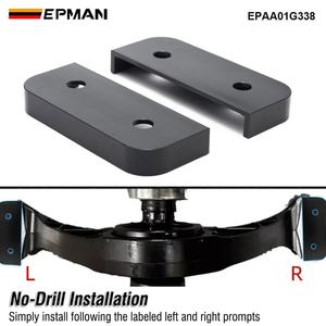 Kit de Alineación de Cojinete de Eje Propulsor Oficial EPMAN para VW Golf <span class=keywords><strong>R</strong></span> Audi RS3 TT, Aluminio 6061, Sin Necesidad de Perforación EPAA01G338 - Product Image 4