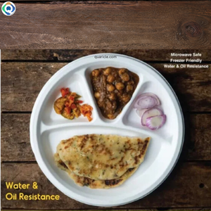 จานชานอ้อย12นิ้วแบบย่อยสลายได้3ช่องย่อยสลายได้ตามสั่ง - Product Image 2