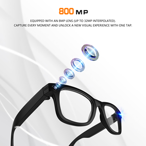 メンズファッション スマートAIウェアラブルビデオ撮影カメラグラス バーデザイン スマートアイグラス - Product Image 5