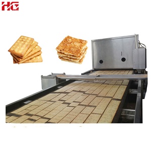 Dây chuyền sản xuất bánh quy và bánh bích quy tự động HG 2025 dùng trong chế biến thực phẩm với máy cán bột và máy trộn là các thiết bị chính - Product Image 4