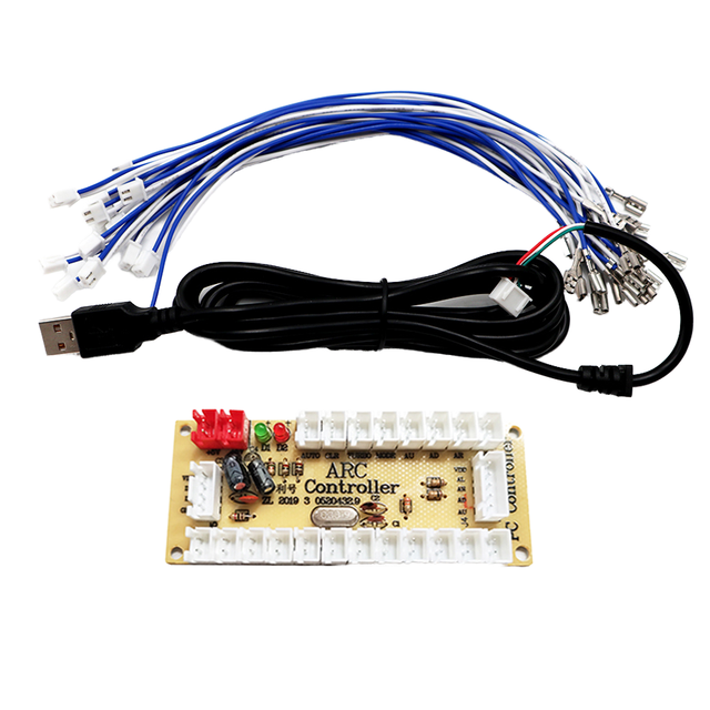 Zero Delay Arcade Usb Encoder USB Controller Panel for Arcade Gaming Machines Zero Delay PC Joystick Encoder Rocker
