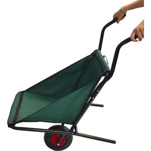 รถเข็นผ้าใบแบบพับได้รถเข็นแบบใช้มือในสวนกรอบโลหะ - Product Image 2