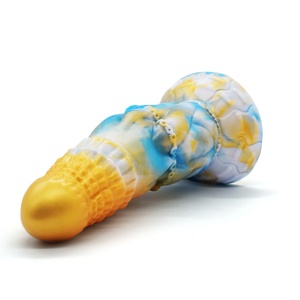 New Multi Color Horse Dragon Dildo <b>Large</b> Silicone Anal Plug With Suction <b>Cup</b> Sex Toys for Women - Product Image 3