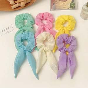 LED Hair <b>Scrunchy</b> Flashing Hair Bands for Women Girls Luminous Colorful Glow Hair Tie 3 Light Modes Fun Party Favors - Product Image 5