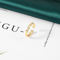 Dropshipping Bagues empilables en argent sterling 925 plaqué or 18 carats Bagues de luxe turques Bagues non ternies pour femmes