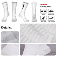 Chaussettes de cyclisme Darevie Sport, impression par sublimation, chaussettes de cyclisme extensibles et respirantes, chaussettes de vélo
