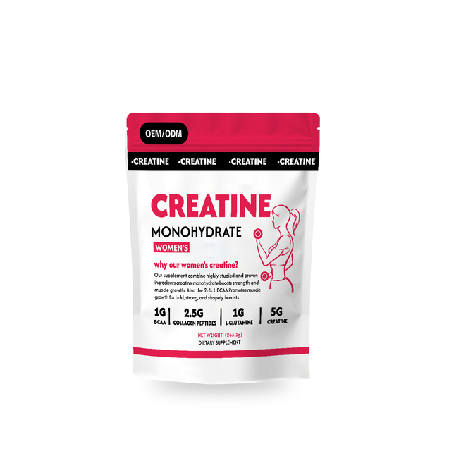 OEM Micronized 100% Creatine Monohydrate Powder with L-Carnitine 250g Adult Stick Packs 24-Month Shelf Life Cool & Dry Storage