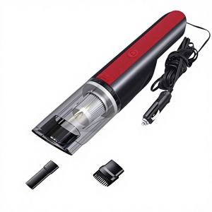 Aspiradora de Coche con Cable, Roja, de Gran Succión, Pequeña, Mini, Portátil, Recargable, Modelo D0100XTTZJU - Product Image 1