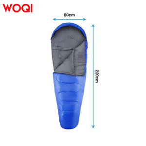 WOQI Momie Sac de couchage de style enveloppe à efficacité thermique Premium Soft to Touch Large <span class=keywords><strong>Footbox</strong></span> pour l'hiver et l'été - Product Image 3