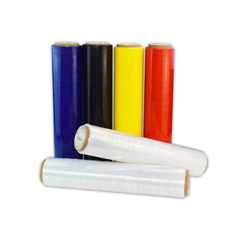 Thin Roll Pack Wrap Transparent Clear Self Adhesive Food Pe Logistics Packaging Plastic Custom Stretch Film Blow Molding Soft