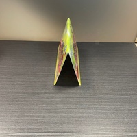 Support de table en acrylique transparent personnalisé pour menu de restaurant et promotion