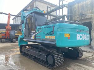 Usato Japan <span class=keywords><strong>Kobelco</strong></span> SK200 escavatore <span class=keywords><strong>20ton</strong></span> seconda mano cingolato <span class=keywords><strong>Kobelco</strong></span> 200 escavatori per la vendita - Product Image 6