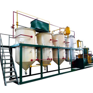 Máquinas de producción de refinería de aceite de cocina crudo de coco de almendra de palma de alta calidad, componentes de núcleo de bomba de Motor disponibles en venta - Product Image 6