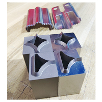 Coupe-aliments gelée lame dentelée cylindrique entièrement automatique ou semi-automatique couteau dentelé rond dentelé