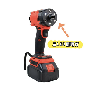 ประแจบลัชเลส 24V 12A เกรดอุตสาหกรรม แรงบิด 1000 นิวตันเมตร 3500 รอบต่อนาที แบตเตอรี่ลิเธียมแบบชาร์จไฟได้ HWN-24V-100 กำลังสูง - Product Image 3
