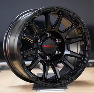 ล้อแม็<span class=keywords><strong>ก</strong></span>ซ์ MAT 1908 สำหรับรถออฟโรด ลดราคาพิเศษ ผลิตด้วยเทคโนโลยี Flow Forged แบบ 5/6 รู ขนาด 16 17 18 นิ้ว  5*127 6*139.7 - Product Image 6