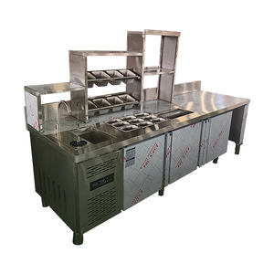 Comptoir de bar à eau en acier inoxydable de qualité professionnelle pour hôtel, personnalisable - Product Image 2