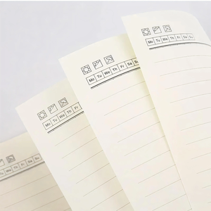 Leather Hardcover <strong>Writing</strong> <strong>Journal</strong> Lined A5 PU Colorful Travel Diary Stationery Business Gift Custom 50 Sheets - Product Image 3