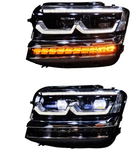 Phare avant LED pour Volkswagen Touron 2017 — 2020, feu avant antibrouillard, faisceau haut, accessoires automobiles, pièces VW - Product Image 1