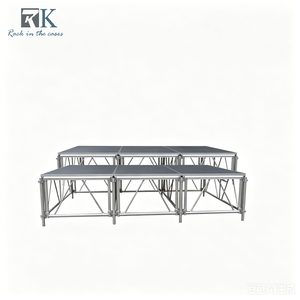 โครงเวทีอลูมิเนียม ติดตั้งง่าย พกพาสะดวก สำหรับงานในร่มและกลางแจ้ง - Product Image 1