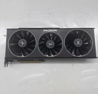 RX 6800 6800XT 6900XT 16GB GPU Desktop Gaming Bekas Antarmuka PCI Express DVI RX 6800XT 6900XT Kartu Grafis Kipas