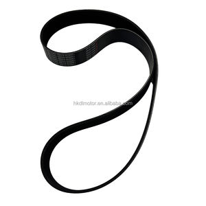 สายพานพัดลม eExcastart 10PK1348 1308020-E9300สำหรับ4HK1รถขุดเครื่องยนต์ดีเซลติดตั้งง่าย - Product Image 1